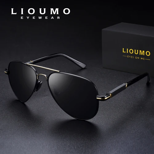 Imagen 1 del producto LIOUMO gafas De Sol fotocromáticas De aviación De alta calidad polarizadas para hombres gafas De Sol camaleón para mujeres gafas De Sol antideslumbrantes para conducir