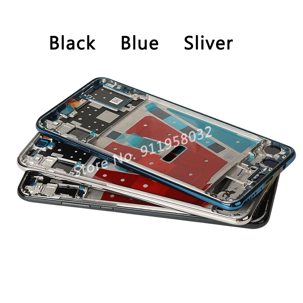 Front Middle Housing Frame For Huawei P30 Lite MAR-LX1 LX2 AL01 LCD Frame Bezel For P30 lite Middle Frame Cover Case Replacement