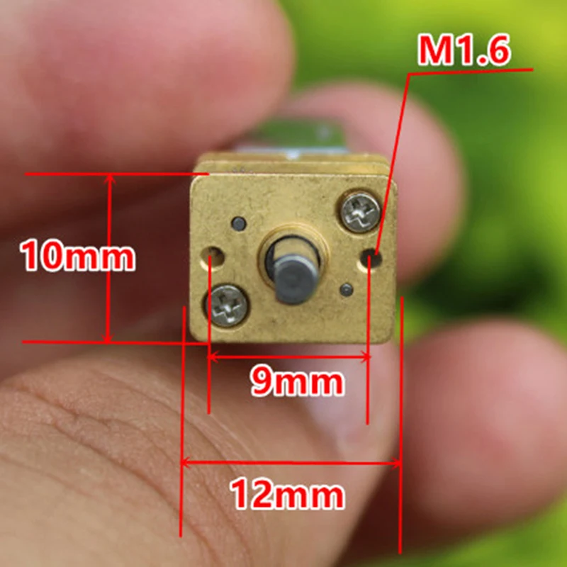 1Pc DC 5V Micro N20 Gear Motor Slow Speed Metal Gearbox Reducer Electric Motor DIY Toy 40/60/28/150/300/110 RPM