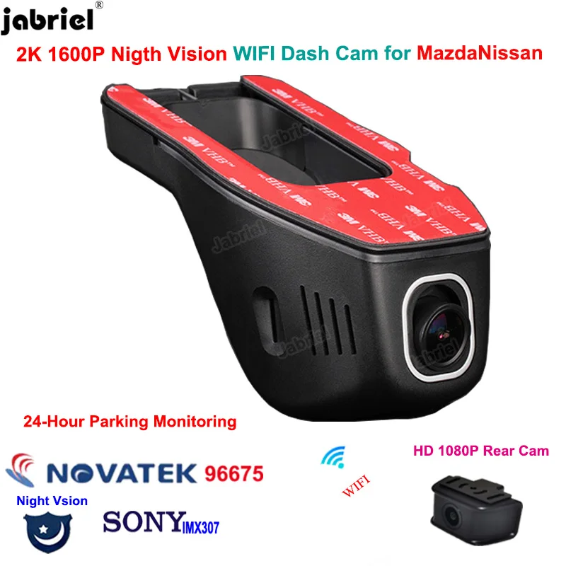 

2K 1600P Dash Cam Car DVR for Mazda 6 3 2 cx-5 for Nissan qashqai j11 j10 juke x trail Rogue Ariya Micra Armada Kicks Sentra