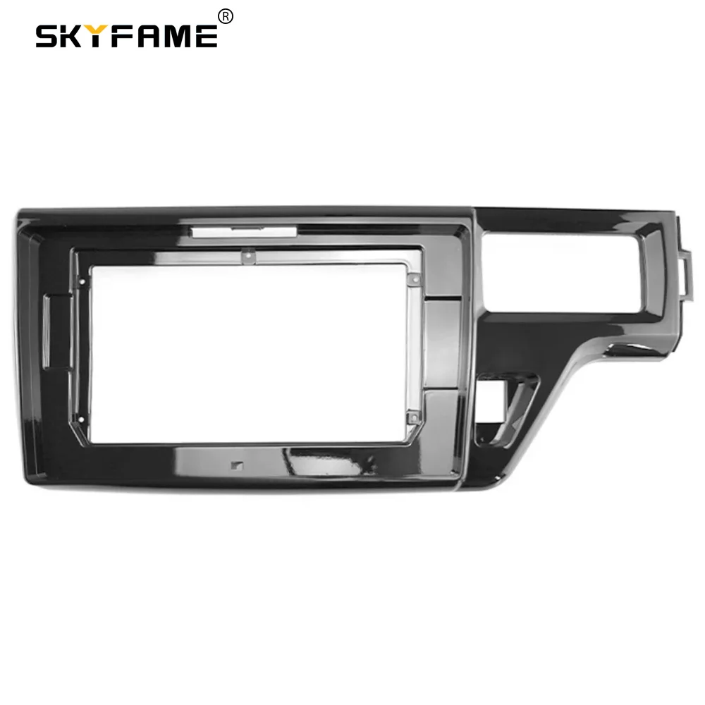 SKYFAME Car Frame Fascia Adapter  Android Radio Dash Fitting Panel Kit For Honda Stepwgn Stepwagon Spada