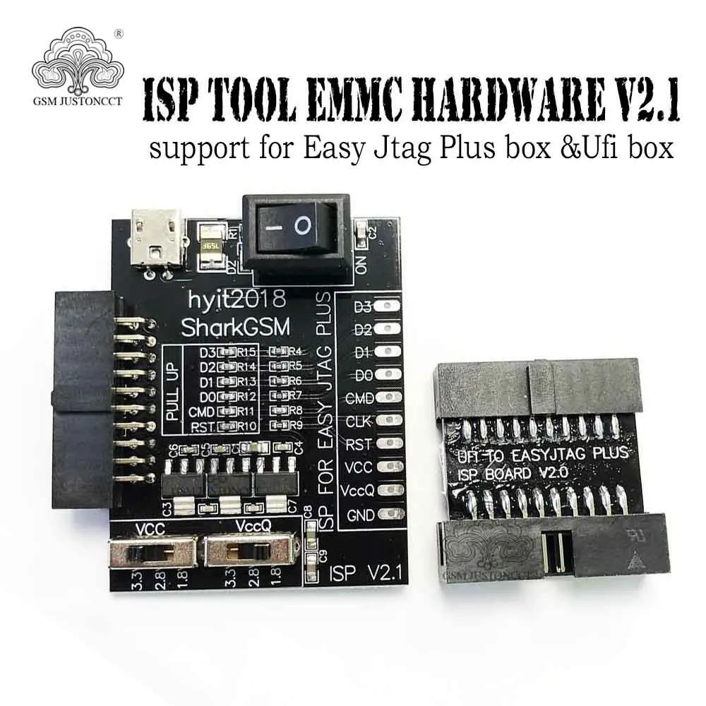 2024 NEW  ISP TOOL eMMC Hardware for Z3X Easy Jtag Plus Box and FUI Box