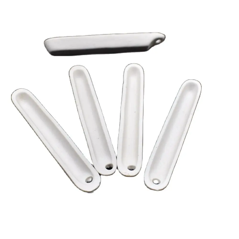 5PCS Quartz Silica Melting Crucible for Centrifugal Casting High Temperature Platinum Alumina Ceramic Boat