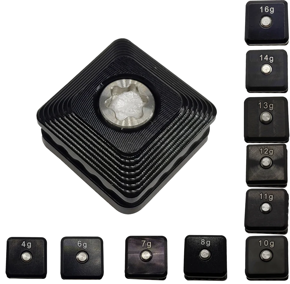 1pc Black Golf Head Weight Compatible with Taylormade M5 Driver, 4g/6g/7g/8g/10g/11g/12g/13g/14g/16g Choice Weight