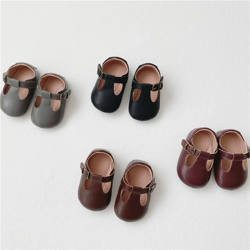 Baby Shoes Newborn Infant Boy Girl First Walkers Spring Autumn Anti-slip Soft Leanther Toddler Crib Shoes Moccasins