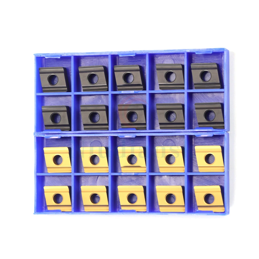 10pcs CNMG120404R-ZC CNMG120408R-ZC CNMG120404L-ZC CNMG120408L-ZC YBC251 YBC252 Carbide Inserts CNC Lathe Tools Turning Blades