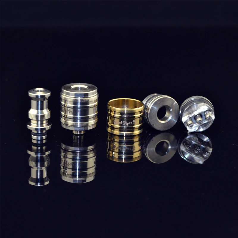 Trident RDA atomizzatore gocciolante ricostruibile in acciaio inossidabile RBA 510 filo 22MM diametro sigaretta elettronica fai da te vaporizzatore