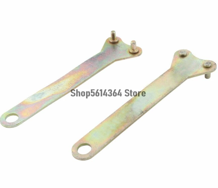 2 Pcs 4mm Dia Pin Wrench Spanner Bronze Tone for Angle Grinder Hubs