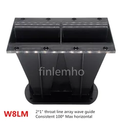 W8LM Line Array Speaker Tweeter Horn 2x1
