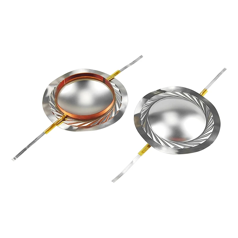 GHXAMP 39mm Tweeter Voice coil Titanium Film Treble Voice coil Speaker Repair Parts Copper Round Wire 2PCS