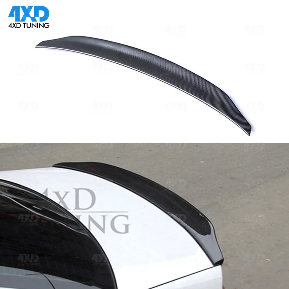 

S3 Carbon Spoiler Caractere Style For Audi A3 8V Carbon Fiber Rear Trunk Spoiler Wing Sedan 2014 2015 2016 2017 2018 2019