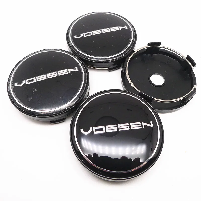 60mm Vossen Precision Series Wheel Center Hub Cap Car Styling Emblem Badge Auto Rims Cover Accessories