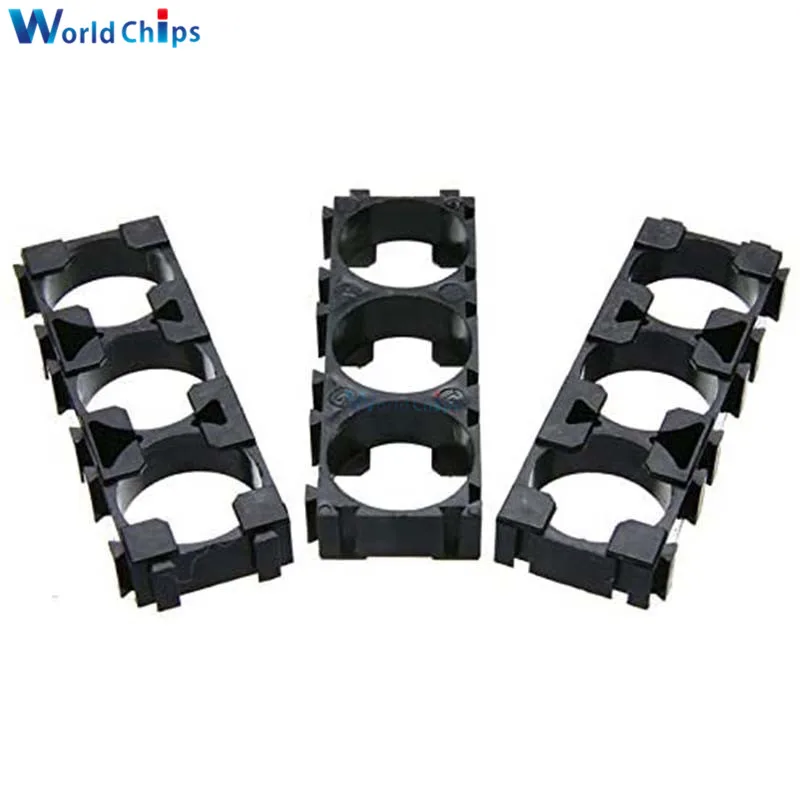 10 pcs/lot 1x3 3 Cells 18650 Battery Holder ABS Bracket Container for Li-ion 18650 Battery Pack Charging