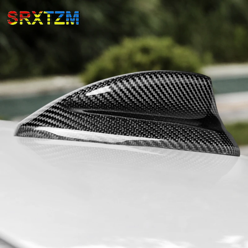 Real Carbon Fiber Antenna Cover Shark Fin For BMW E90 E92 F20 F30 F10 F34 G30 G20 F15 F16 F21 F45 G30 G20 X4 X5 X6