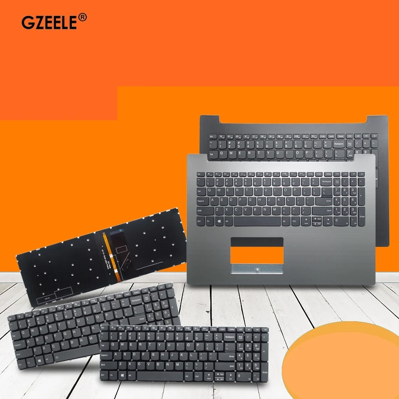 Klawiatura amerykańska dla LENOVO IdeaPad 340C-15 AST 340C-15IGM 340C-15IWL S145-15 AST S145-15API S145-15IIL górny podparcie dłoni
