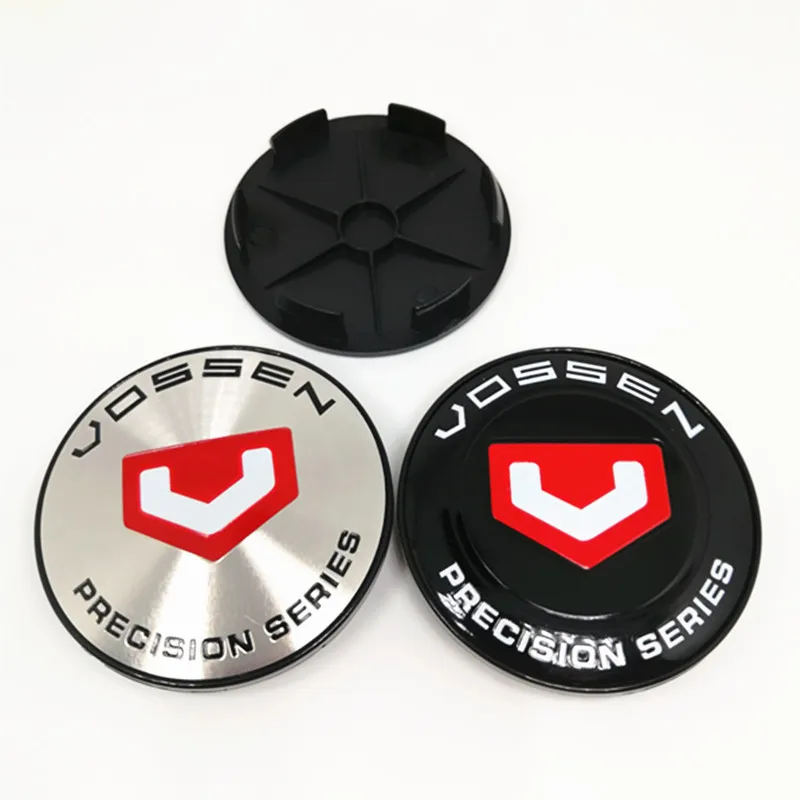 4pcs 68mm VOSSEN PRECISION SERIES Car Wheel Center Cap Rims Hubcaps Cover 65mm Sticker Emblem Badge Hub Auto Styling