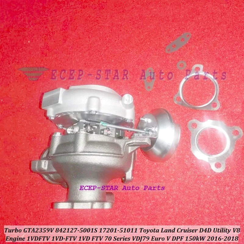 GTA2359V Turbo 775095 775095-5001S 775095-0001 769686 769686-0001 17201-51010 For Toyota Land Cruiser 1VD FTV 4.5L VDJ79 DPF