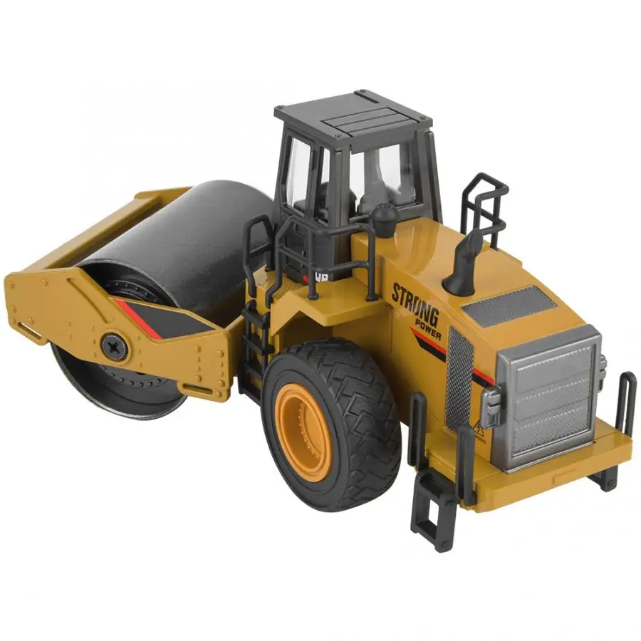 HUINA 1915 1:40 Diecast Legierung Metall Road Roller Modell Lkw Raupe Engineering Auto Fahrzeug Statische Modell Spielzeug sammlung