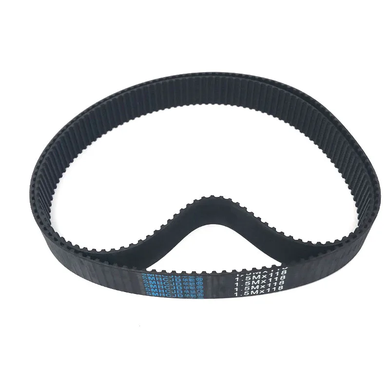 Cinghia dentata sincrona di gomma delle parti tagliate filo 1.5M * 118*24 118 larghezza 24mm dei denti per la tagliatrice del cavo