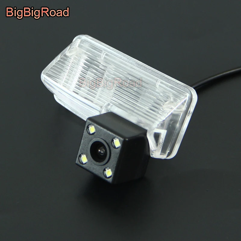 BigBigRoad For Toyota Reiz 2010 2012 / Canarado / Estima / Tarago Car Rear View Reverse Backup Camera HD CCD Parking Camera