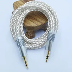 B8 Jack 3.5 Audio Cable 3.5mm Speaker Line Aux Cable for Phone  Car Headphone  Audio Jack Audio Cable For Amplifier DAP DA