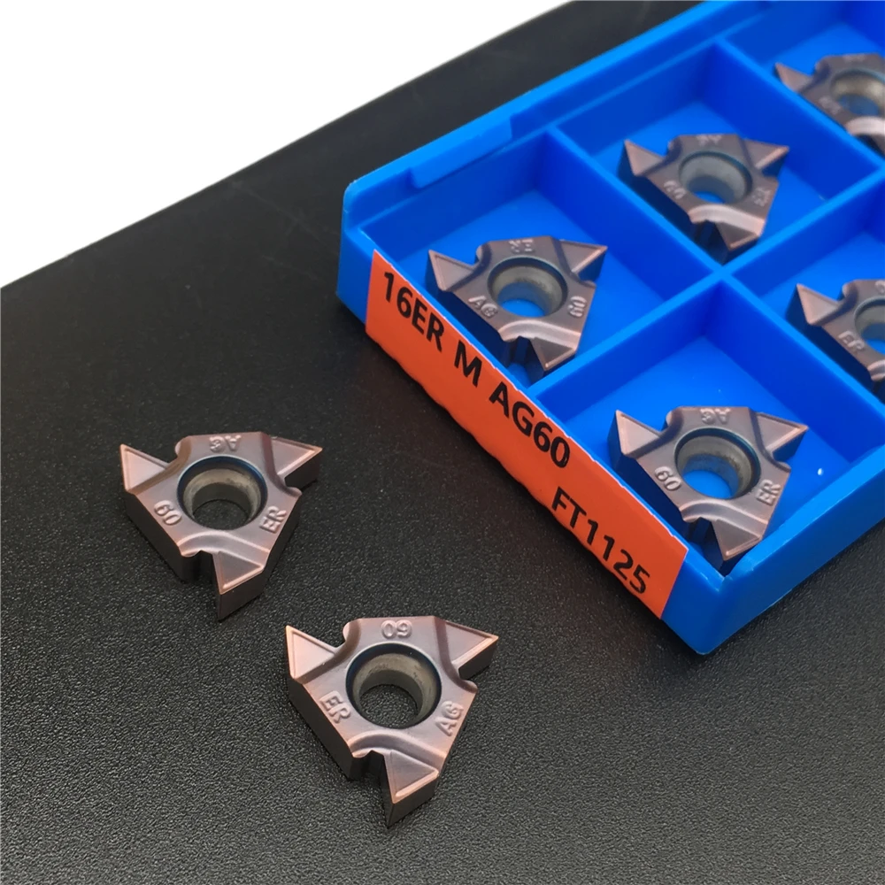 16ER M AG60 FT1125 Carbide Inserts High quality Thread Turning tool cutting Lathe Tools Milling cutter CNC 16ERAG60