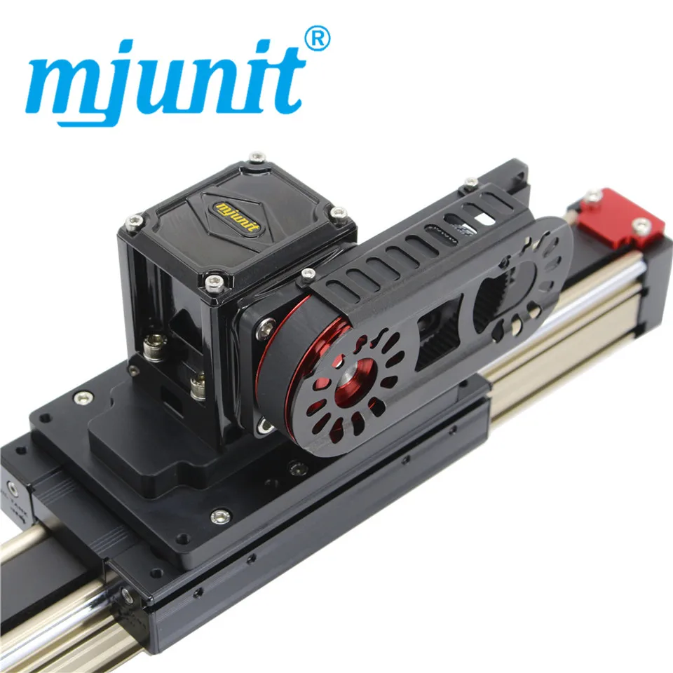 Mjunit 50M Automatic CNC module XYZ triaxial gantry manipulator with synchronous belt slide table linear guide 600mm stroke