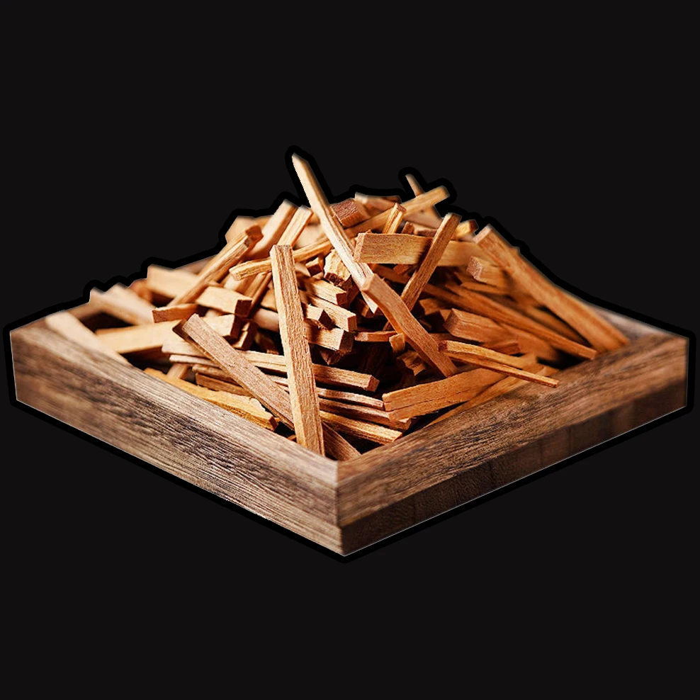 250G Indian Sandalwood Wooden Strips Fragrance Car Aroma Sleep Aid Stable Nerve Log Yoga Aroma Sticks For Buddha Room Fragrance