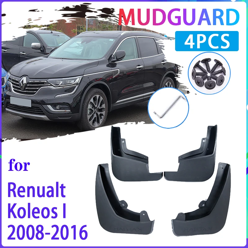 

4 PCS Car Mud Flaps for Renault Koleos 1 2008 - 2016 Mudguard Splash Guards Fender Mudflaps Auto Accessories