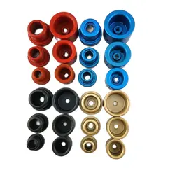 Spedizione gratuita 20/25/32mm colorato 3 pz/set parti di saldatura medie muoiono testa, PPR,PE,PB tubo dell'acqua saldatura ugello saldatura stampo