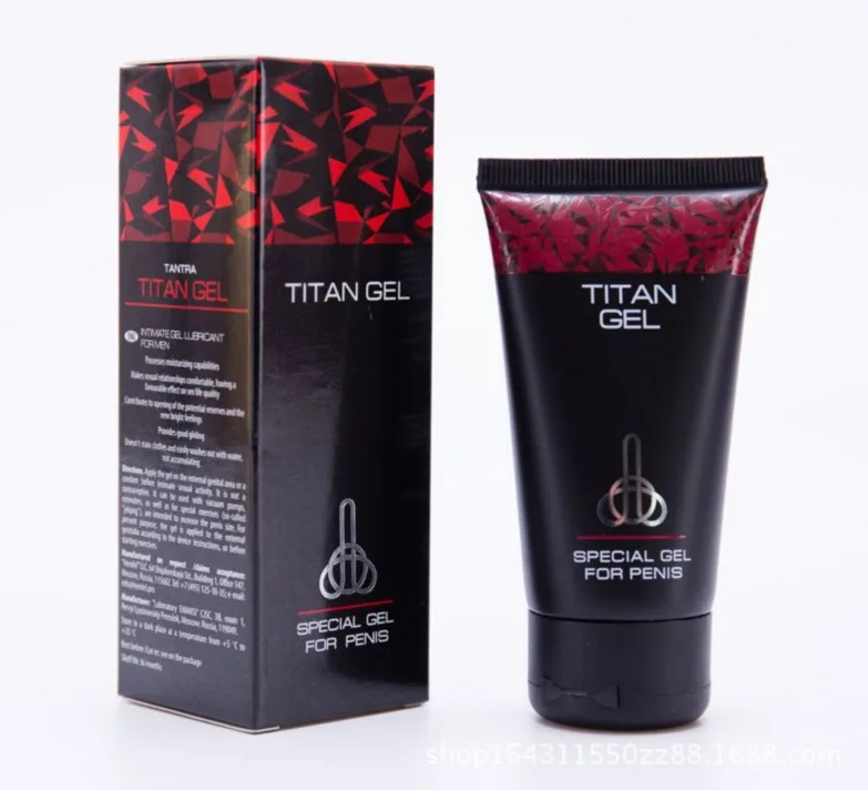 Gel Titan Para Agrandar El Pene, Crema De Masaje, Aceite Esencial, Juguete Para Adultos, Potenciador Masculino