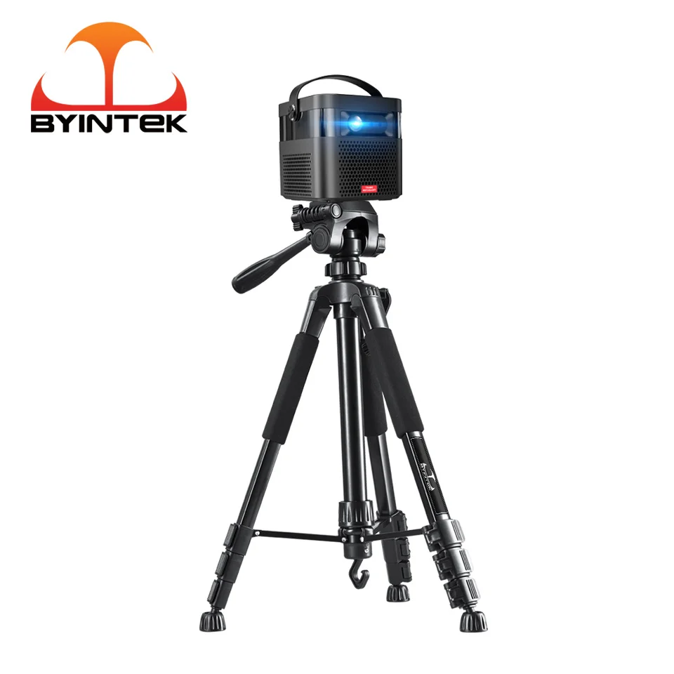 Top Quality Universal Flexible Protable Lightweight Aluminum Projector Bracket Camera Tripod With Rocker Arm Carry Bag