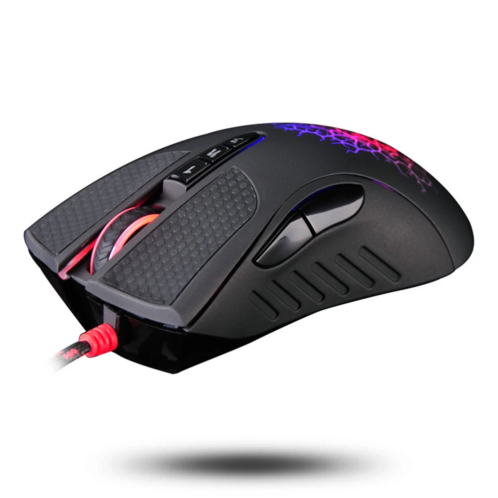 New For Bloody A90 Optical Gaming Mouse Colorful Glare Wired Mice Inactive Version High Quality