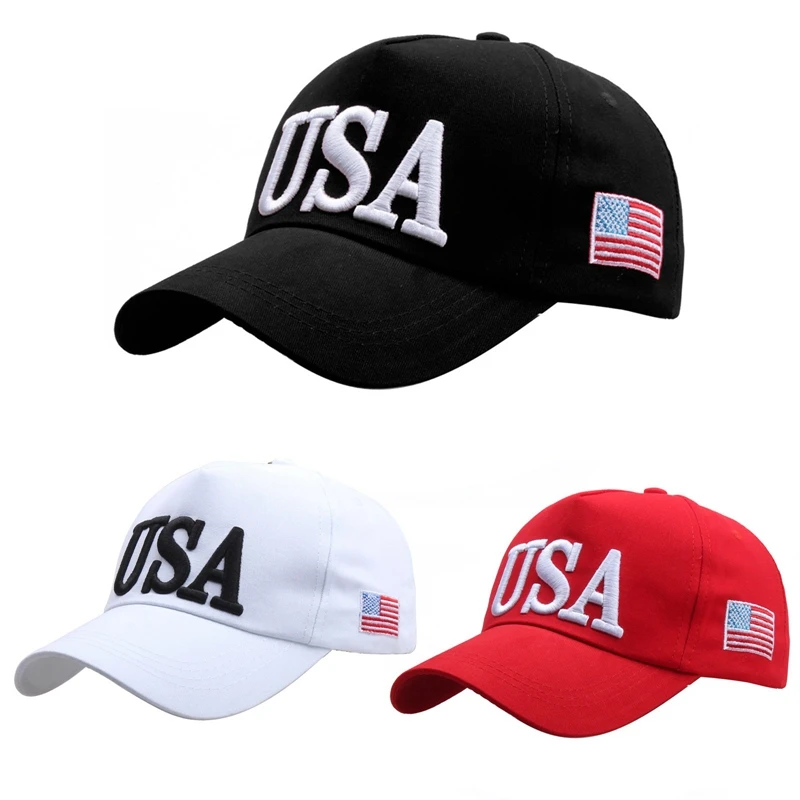 Fashion USA Flag Camouflage Baseball Caps For Women Men Snapback Hat Embroidery USA Black Bone Trucker Top Gorras шапка мужская