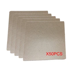 50Pcs Universal Mica Plates For Midea Galanz Panasonic LG Microwave Oven Replacement Mica Plates Sheets Part Accessories 12x13cm