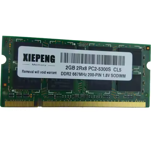 Laptop RAM 4GB 2Rx8 PC2-5300S DDR2 2G 667MHz 5300 for Acer Aspire 5532 5534 5538 TravelMate 5520 6292 5730 6292 Notebook Memory