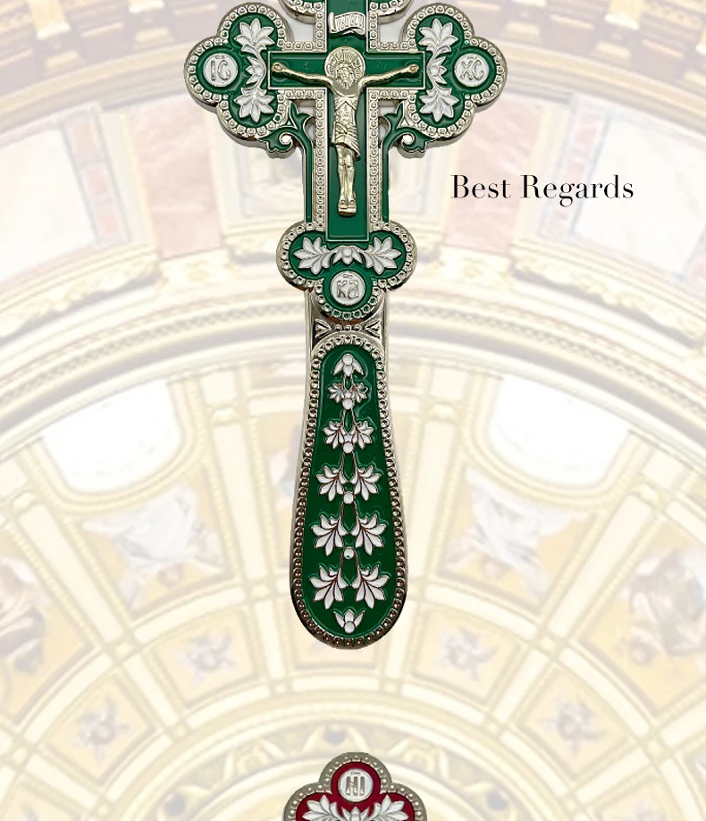 orthodox church Beste Grüße 2021 Orthodoxe Segen Kreuz Kirche Dekoration Orthodoxe Kreuz Kreuz Ornament Katholischen Decor Orthodoxe Hand Kreuz – Detail 7