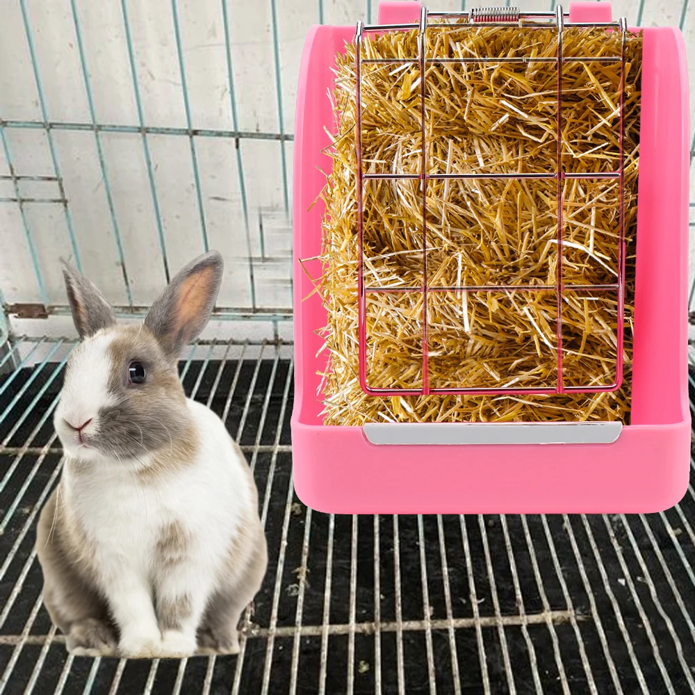 

Grass Hay Bowl Rack Rabbit Food Basket Pet Supplies Grass Rack Rabbit Grass Frame Hay Feeder Rabbit Spring Grass Frame