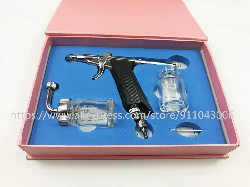 Model Cake Coloring Spatter Paint Tattoo Oxymeter Water Oxymeter Spray Gun Gunjet Beauty Equipment Refill Water Grab