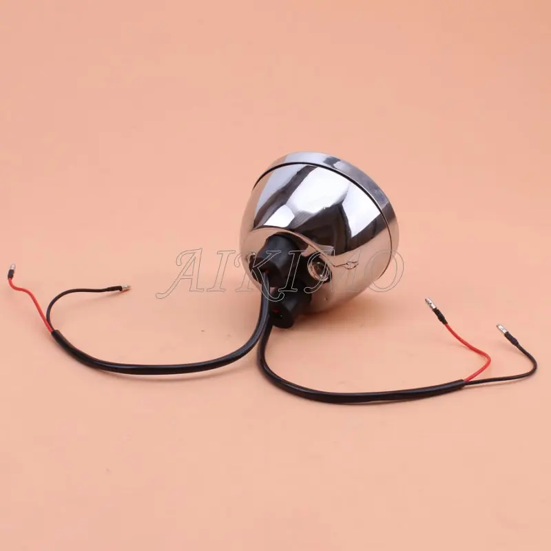 STOP LED Replica Motorcycle Taillights Cafe Racer Stop Brake Lamp License Plate Light For Scrambler Cruiser Triumph Bobber XS650
