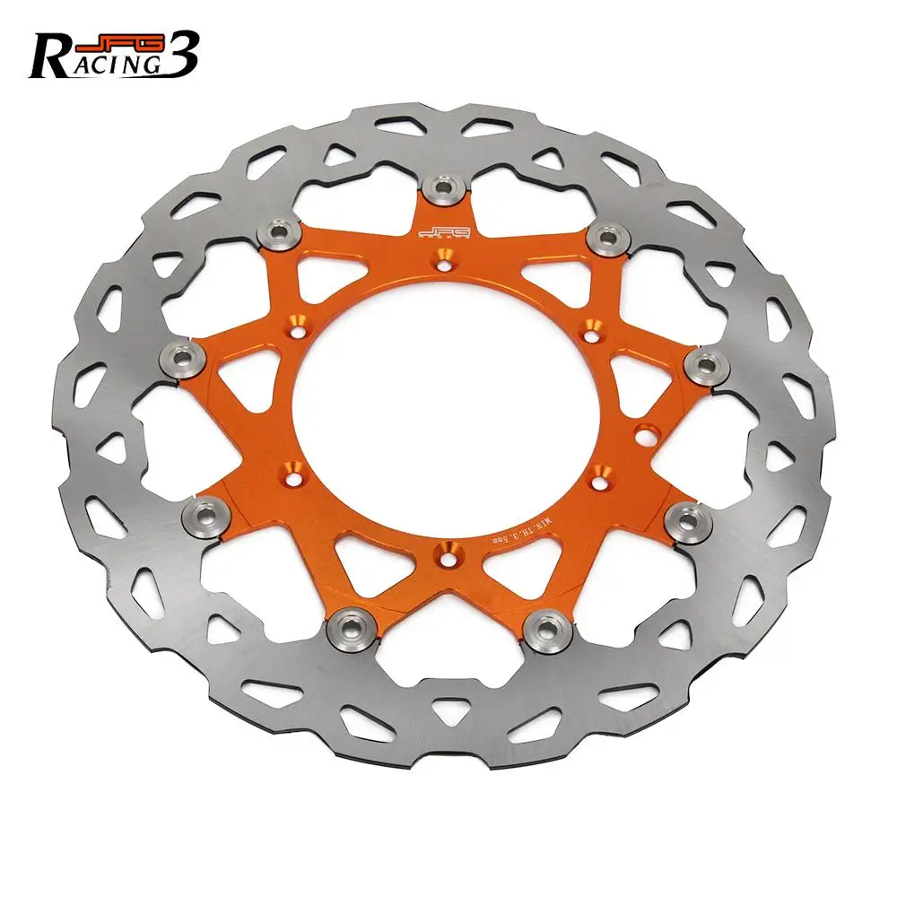 モーターサイクルフロントフローティングブレーキディスク,320mm,ktm exc sx sxs xcw excf sxf xcf xcw 125 200 250 300 400 450 500 525 530