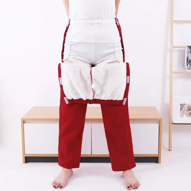 Cotton Padded Pajamas for Patient of Fractures, Paralysis Injections Observation, Hospital Pajamas, Thick Warm, after Surgery