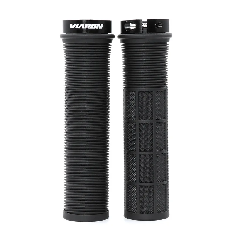 VIARON Bicycle Handlebar Grips Handle Bar Grips Lock-on Mountain Bike Handlebar Cover Sponge Cycling Anti-shock Skid-Proof MTB