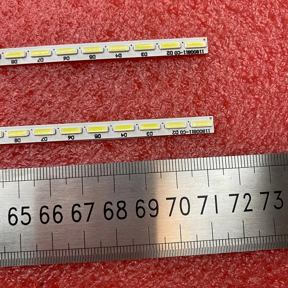 2 pcs/set LED Bande De Rétro-Éclairage Pour 65PUS7601 E-LED-CL-650-084-V2 65PUS6521/12 65PUS7101/12 65PUT7101 TPT650UA-QVN04.U