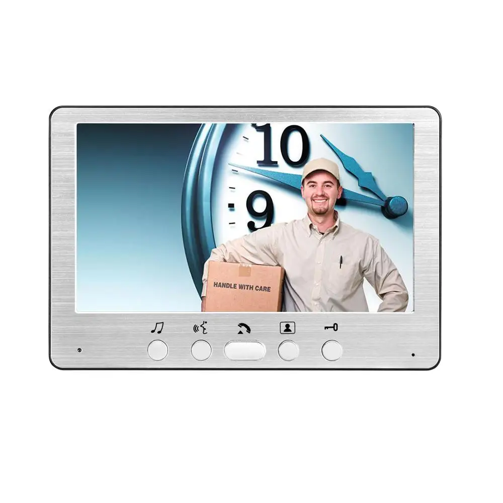 SYSD 7 بوصة رصد السلكية فيديو إنترفون باب الهاتف مع كاميرا للرؤية الليلية بالأشعة تحت الحمراء نظام أمن الوطن