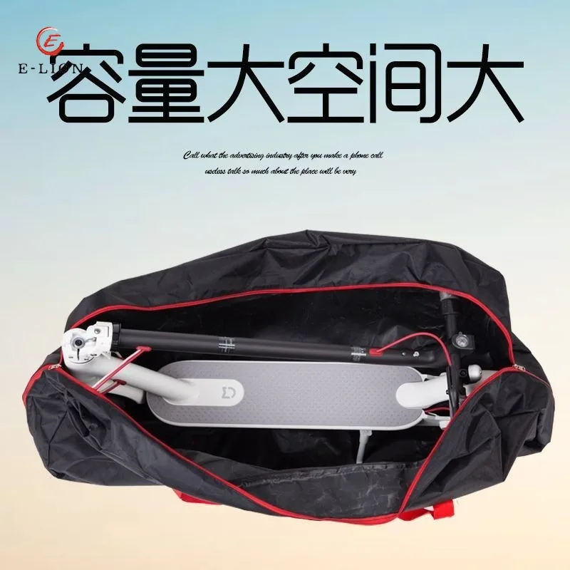 For Xiaomi Electric Scooter Loading Car Bag Storage  Metro  Folding Millet  Pulley  