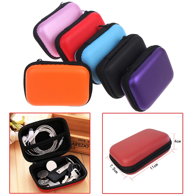 1PC Mini bag portable shockproof storage box waterproof case for camera earphone