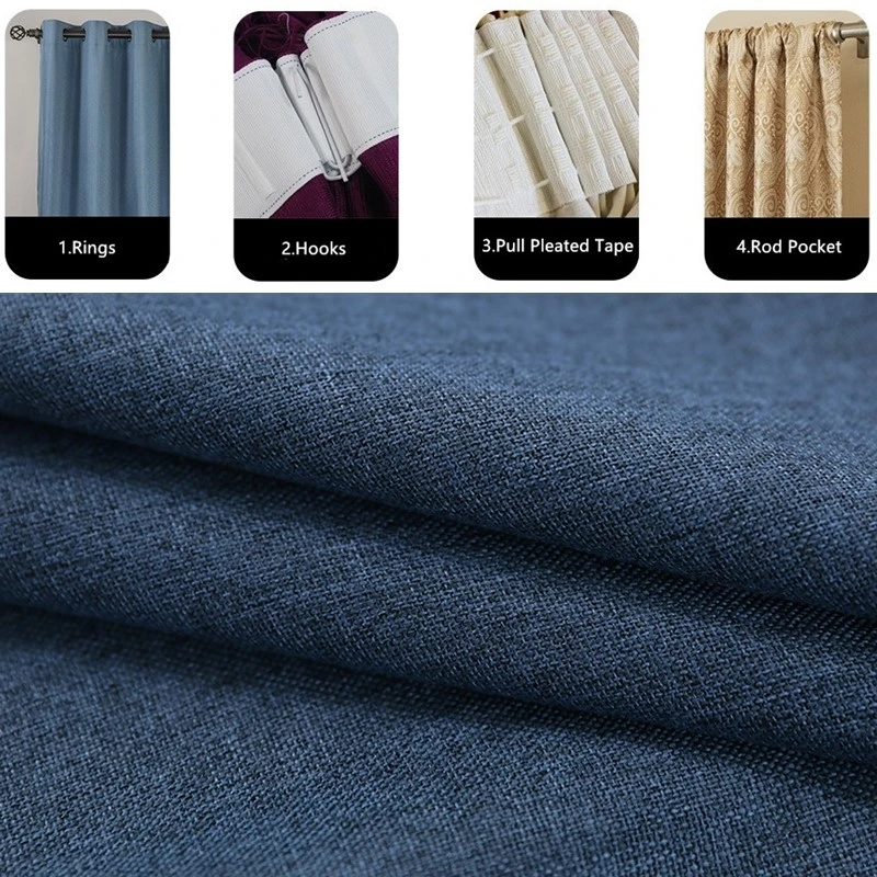 Rideau de porte occultant en tissu, 350cm de hauteur, 80%-90%, pour chambre à coucher moderne, draperies isolantes pour salon