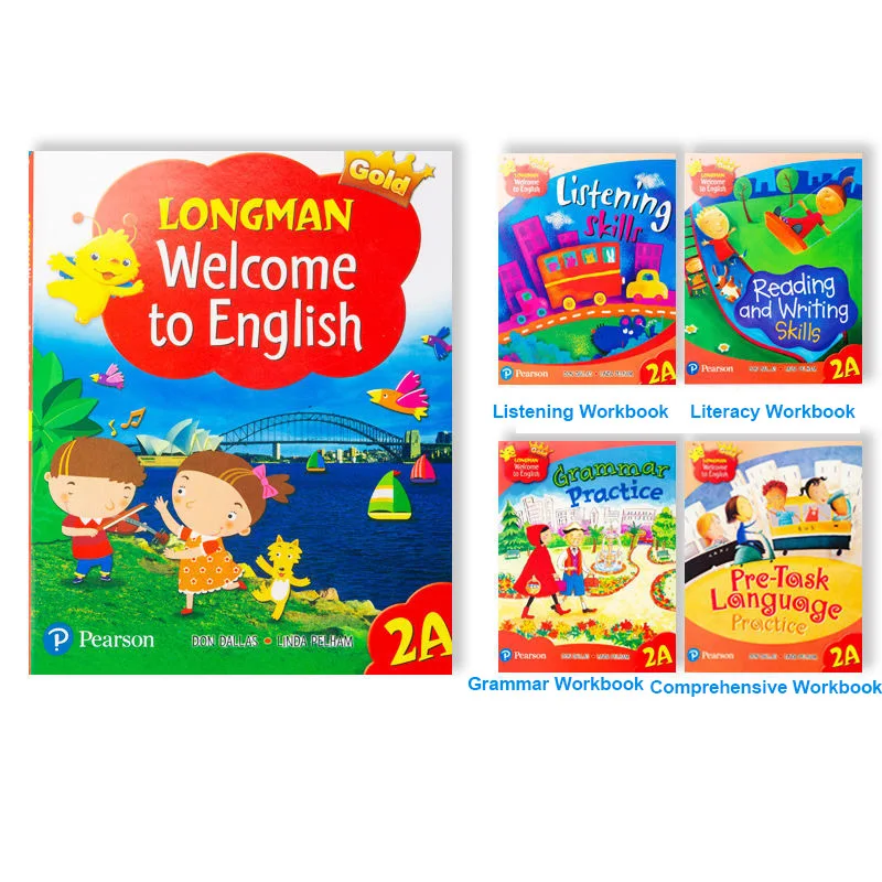 Imagem -03 - Book Novidades Edition da Hong Kong Longman Primary School English Textbook Longman Bem-vindo ao English Storybook Educação Brinquedos 5