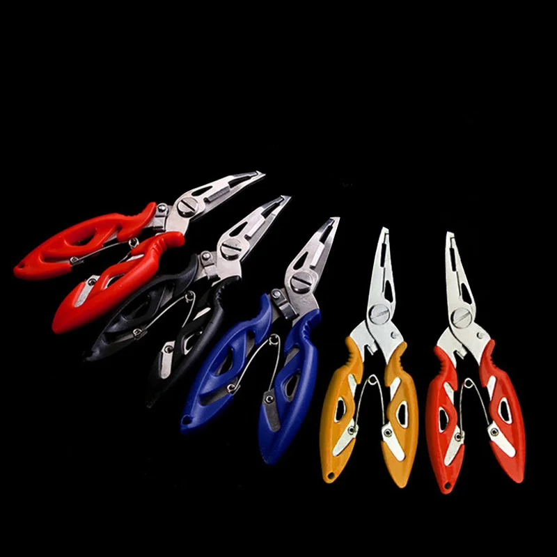 Fishing Plier Scissor Braid Line Lure Cutter Hook Remover Tackle Tool Cutting Fish Use Tongs Scissors Multi Function Plier